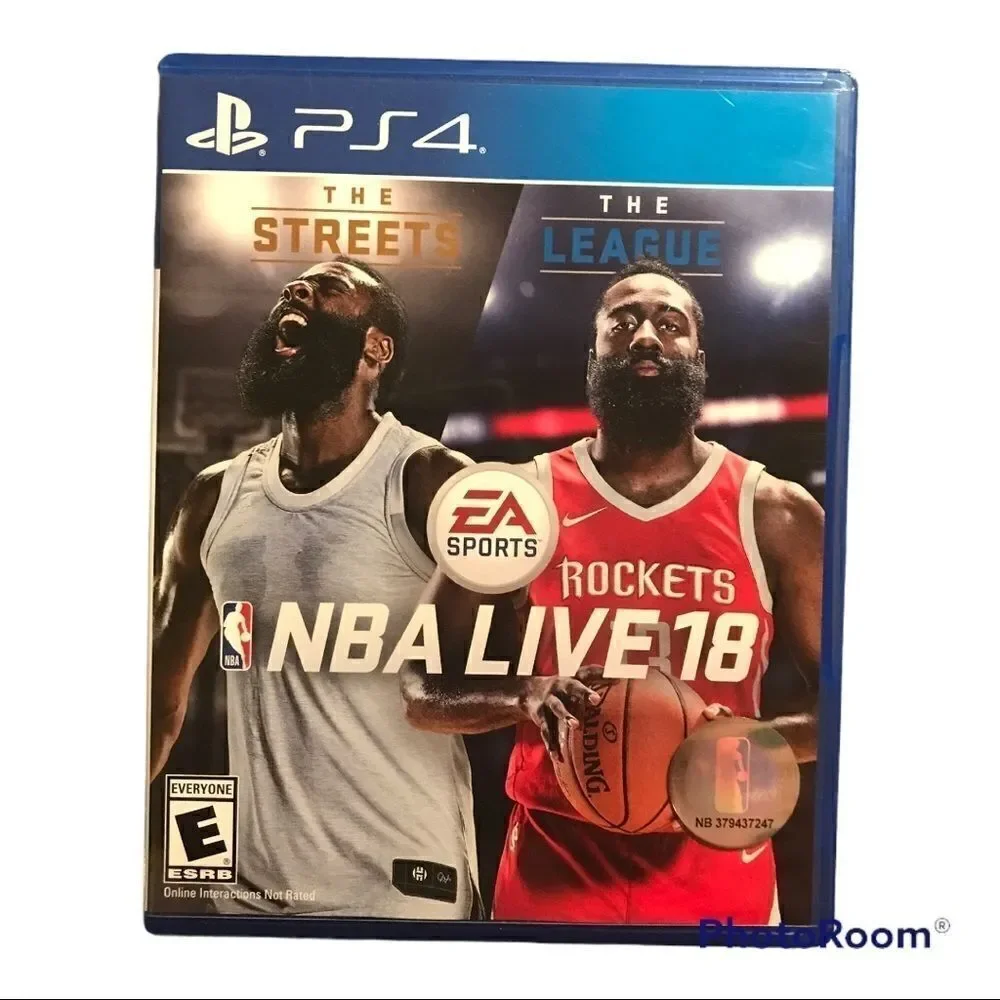 NBA Live 18 PS4 video game -The Street The League - Preowned